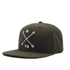 Hotselger 6 panel nylon snapback cap til salgs