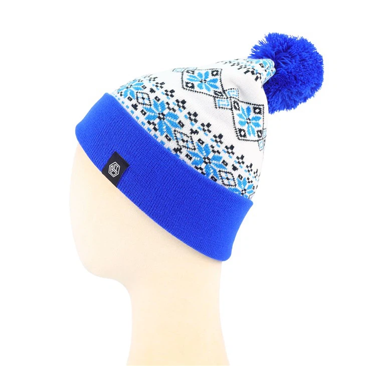 Blue Santa Beanie