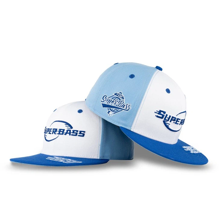 Nummer 27 Element Embroidery Blue Fitted Cap