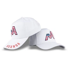 National Flag Style White Baseball Cap