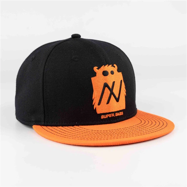 Wool Blend Fabric Fitted Hat