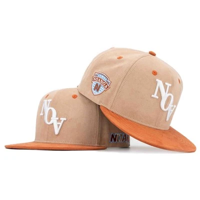 TCAP Tilpass Suede 6 Panel Brodery Cap